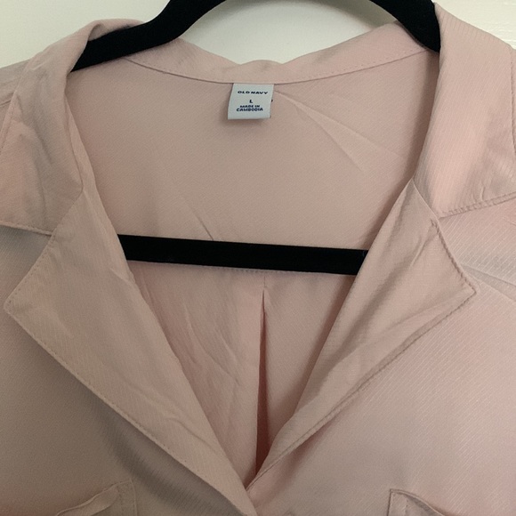 Pink button down Blouse - Picture 5 of 5